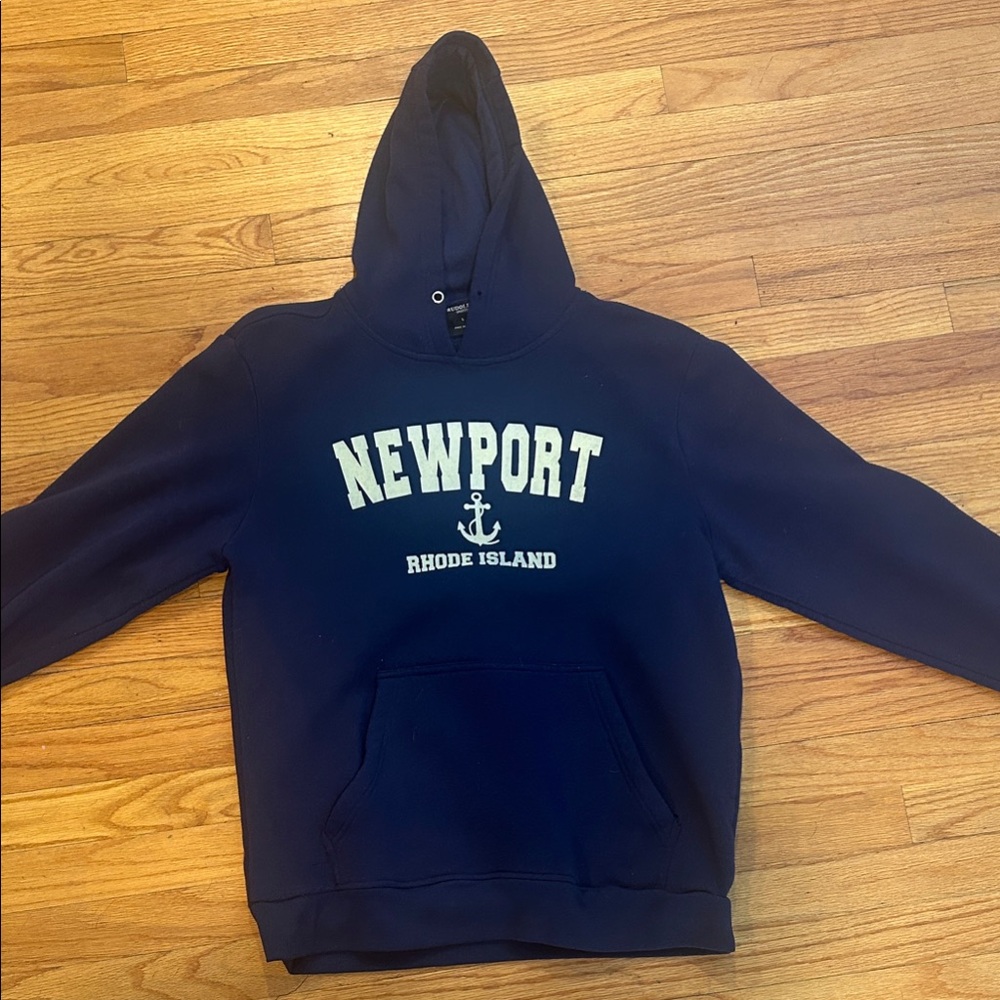 Newport Dark Blue Hoodie
